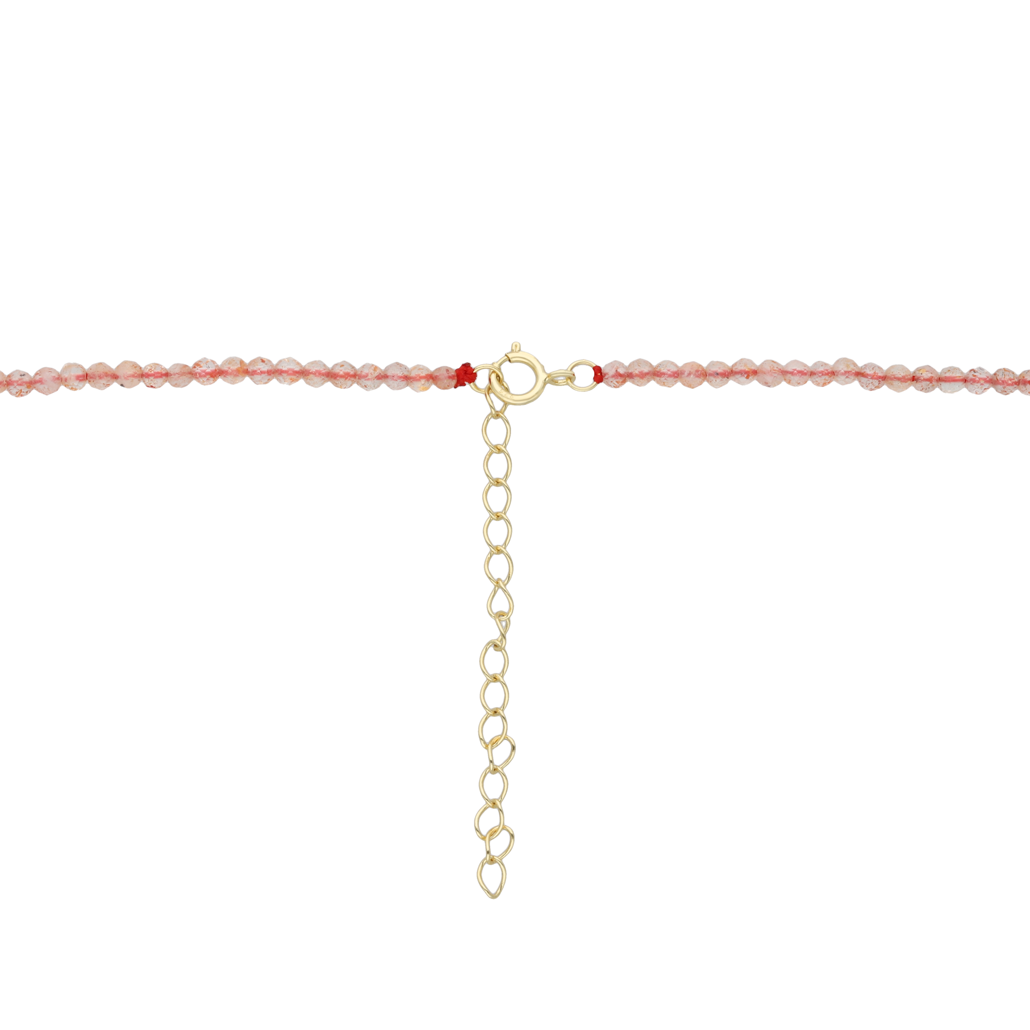 Collar piedras medalla madre perla busto Guadalupe