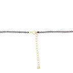 Collar piedra Virgen del Carmen madre perla