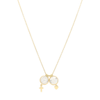 2 escapulario redondo plata Virgen del Carmen, Sagrado Corazón y dijes colgantes