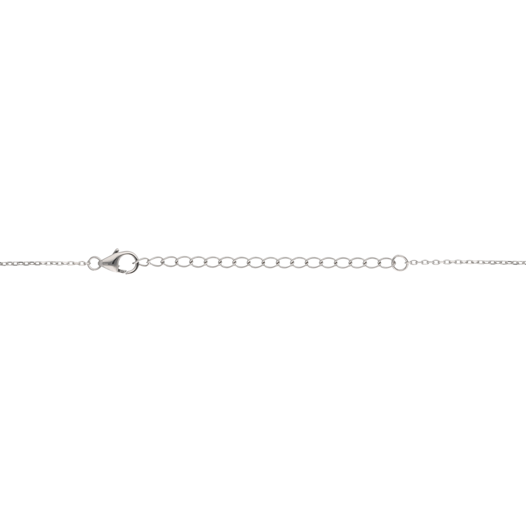 Collar circonias 2 colores plata