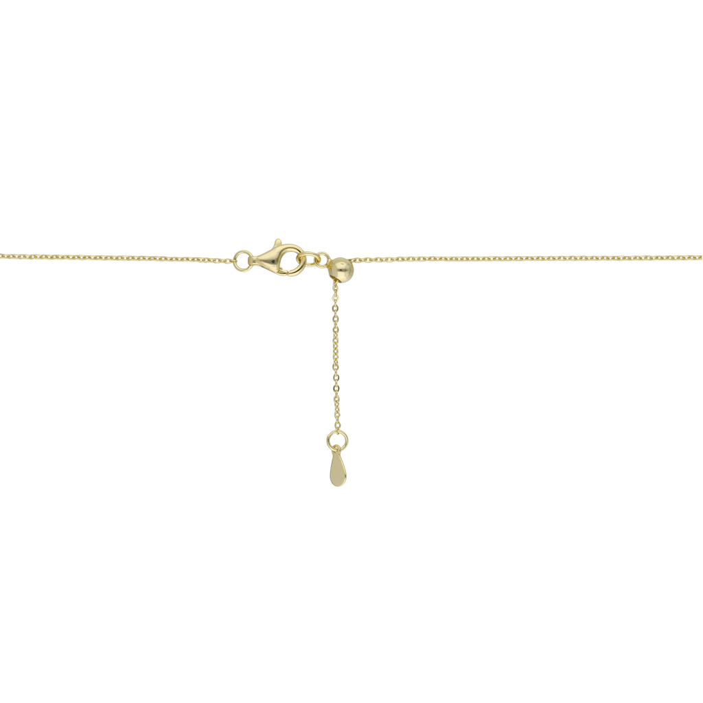 Collar/Choker dije baguettes circonias plata