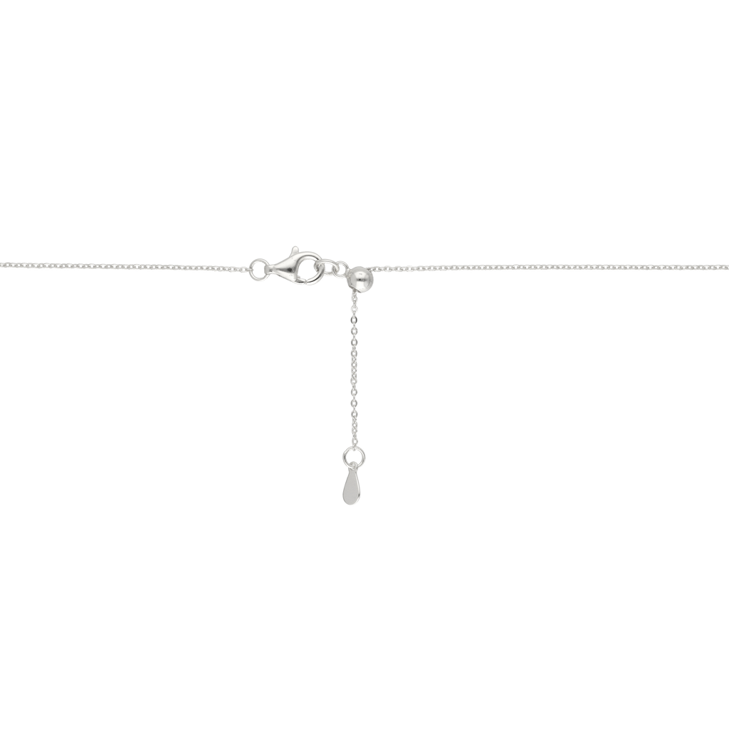 Collar/Choker dije baguettes circonias plata