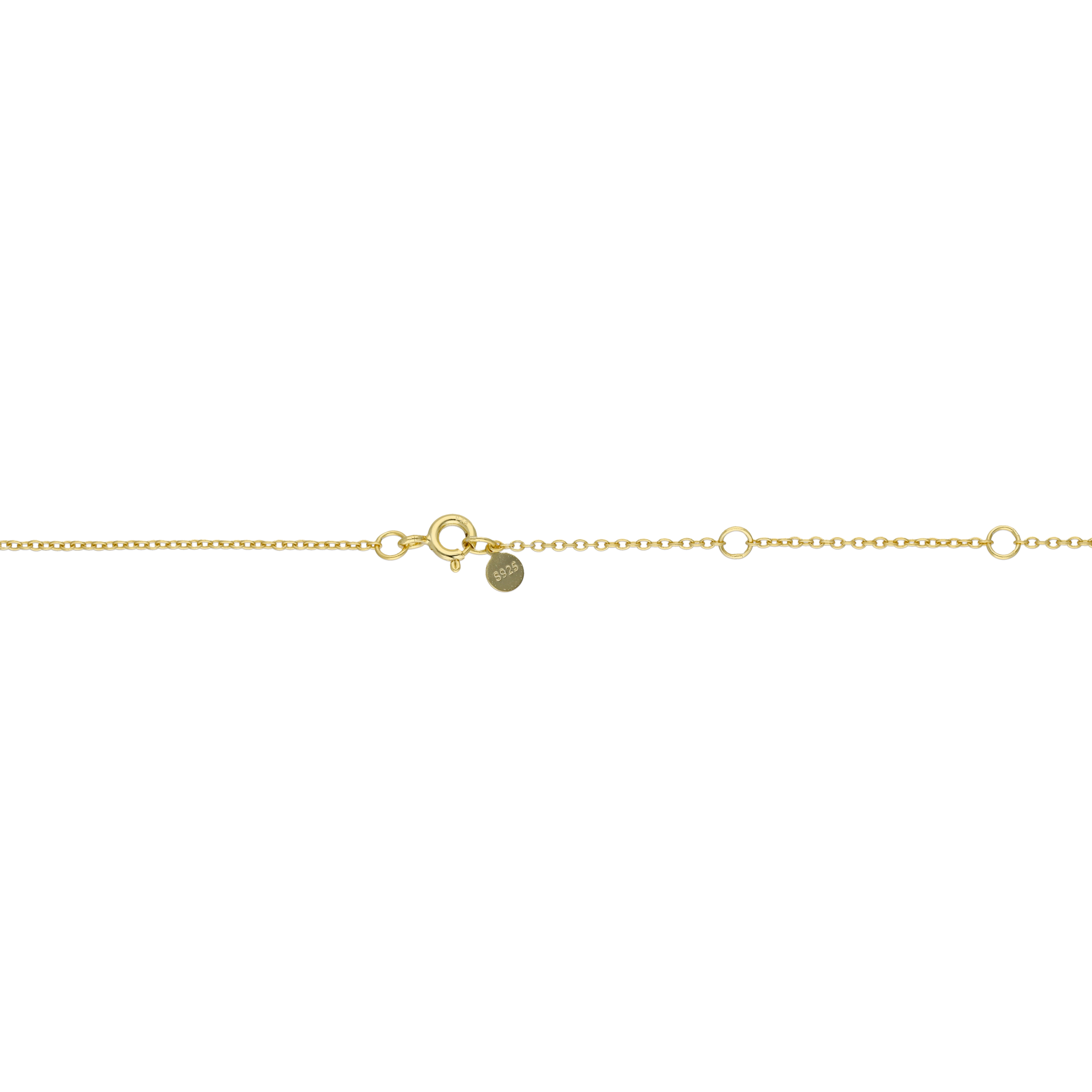Collar oso madre perla plata