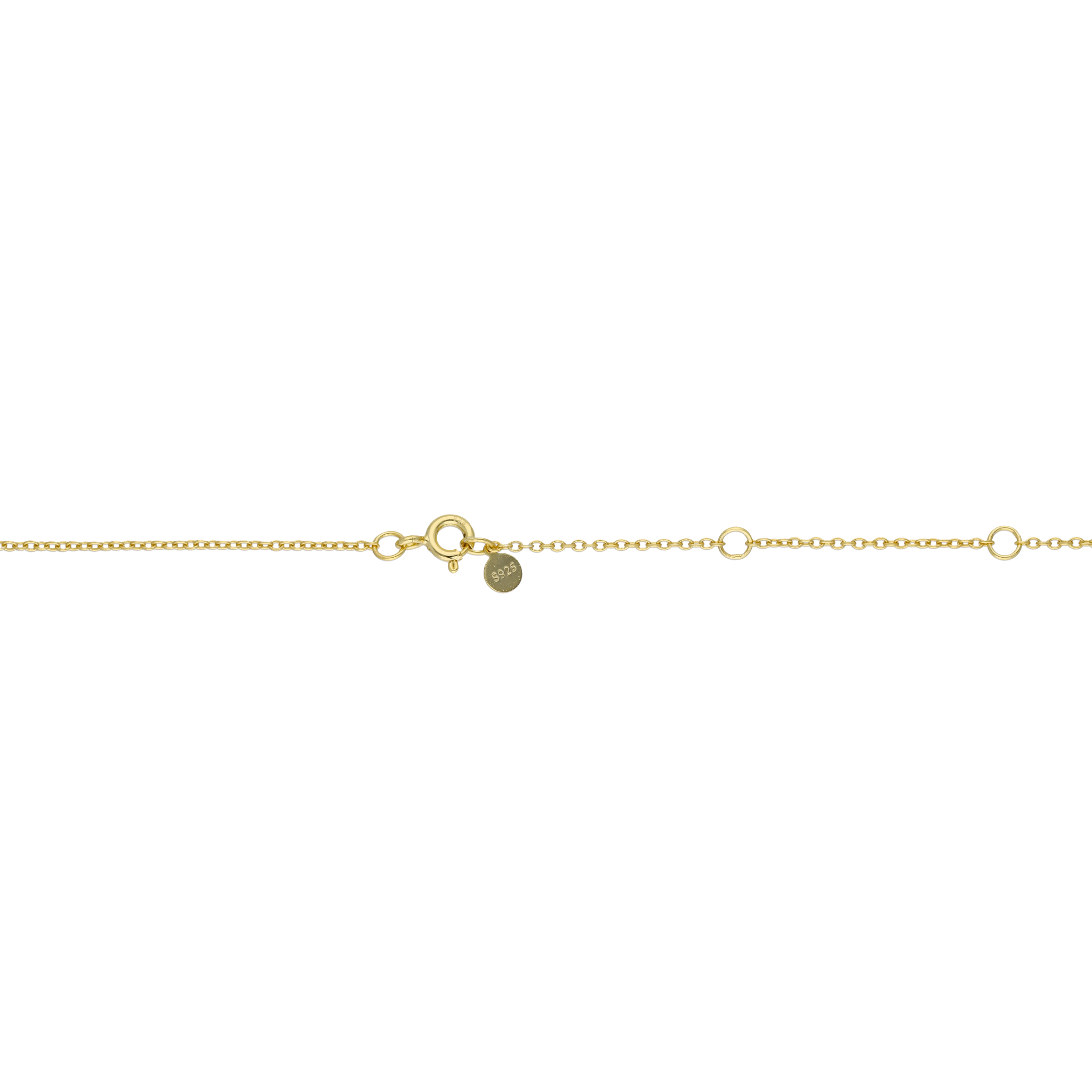 Collar niño/a madre perla circonias plata