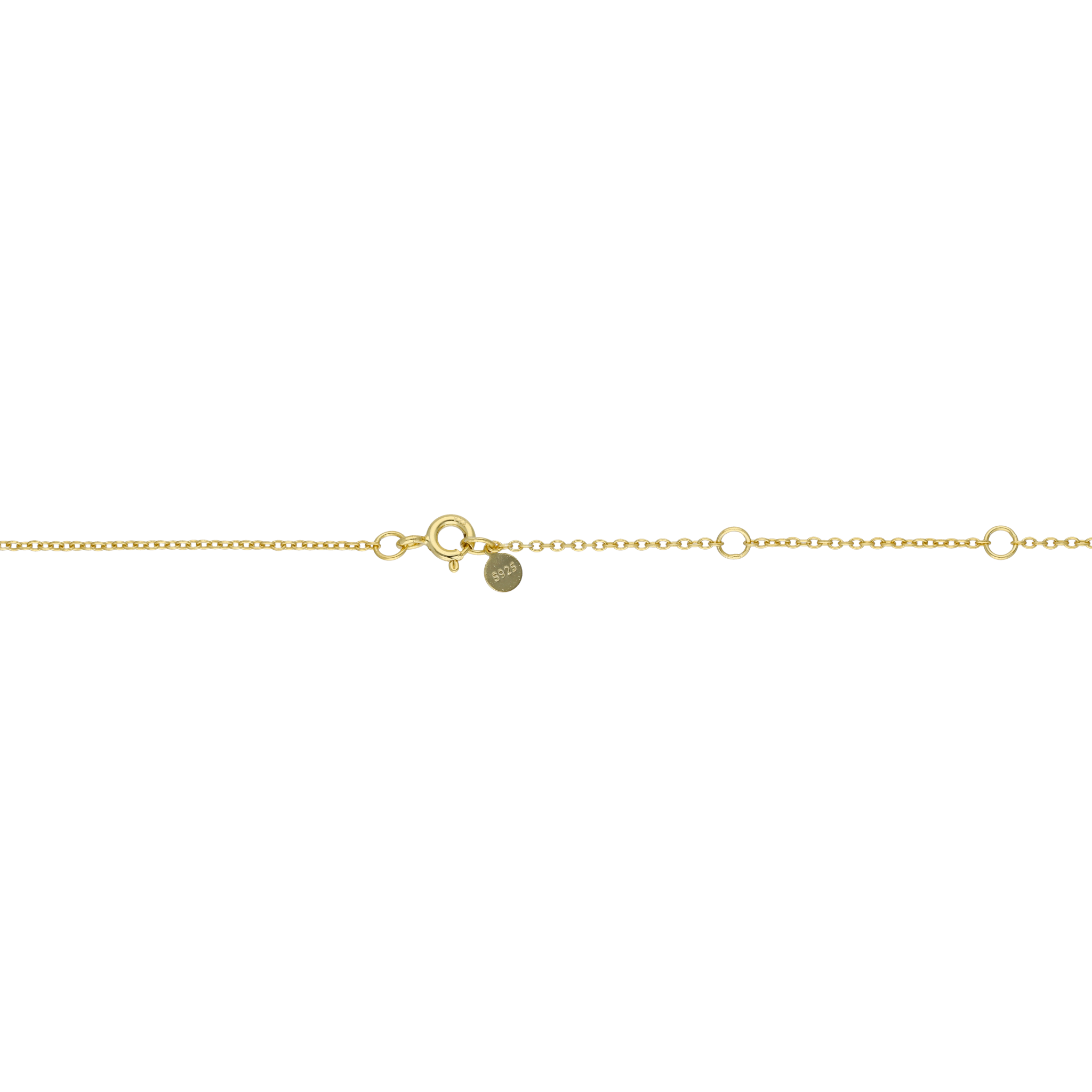 Collar candado corazón madre perla plata