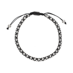 Pulsera hilo trenzado acero