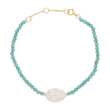 Pulsera piedras Milagrosa plata