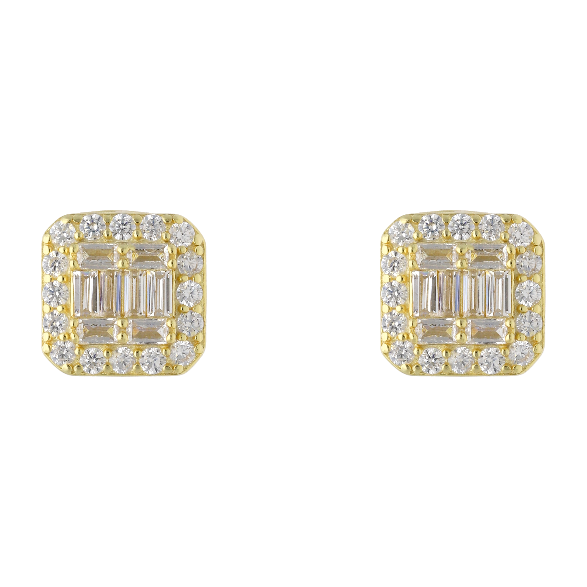 Broquel princess con baguettes plata