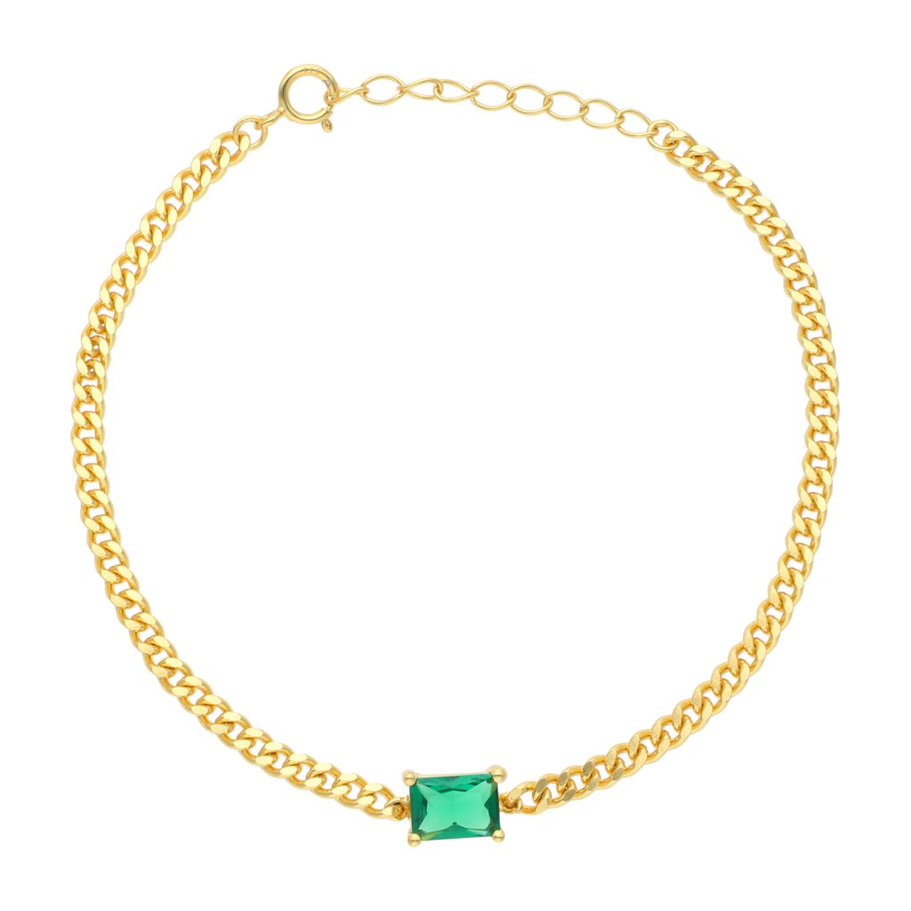 Set verde plata amarilla