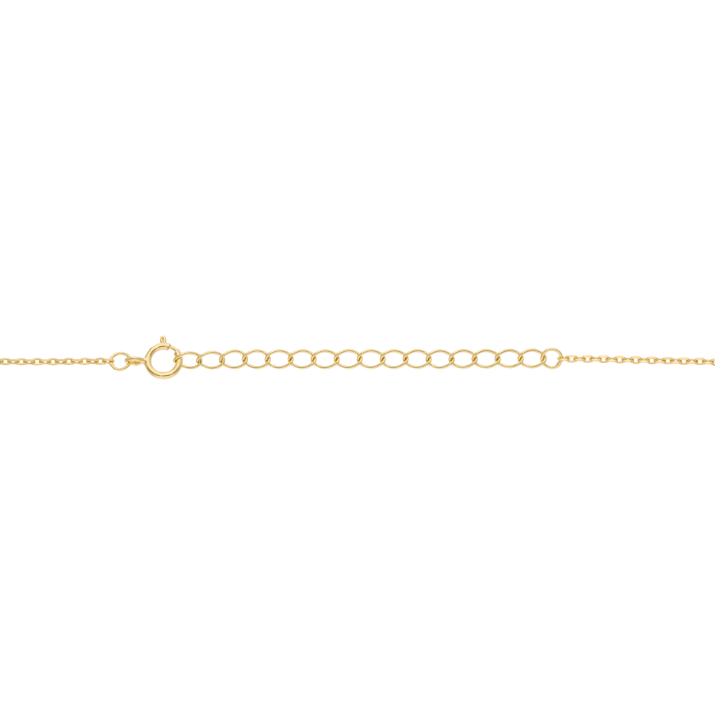 Collar circonia mini plata