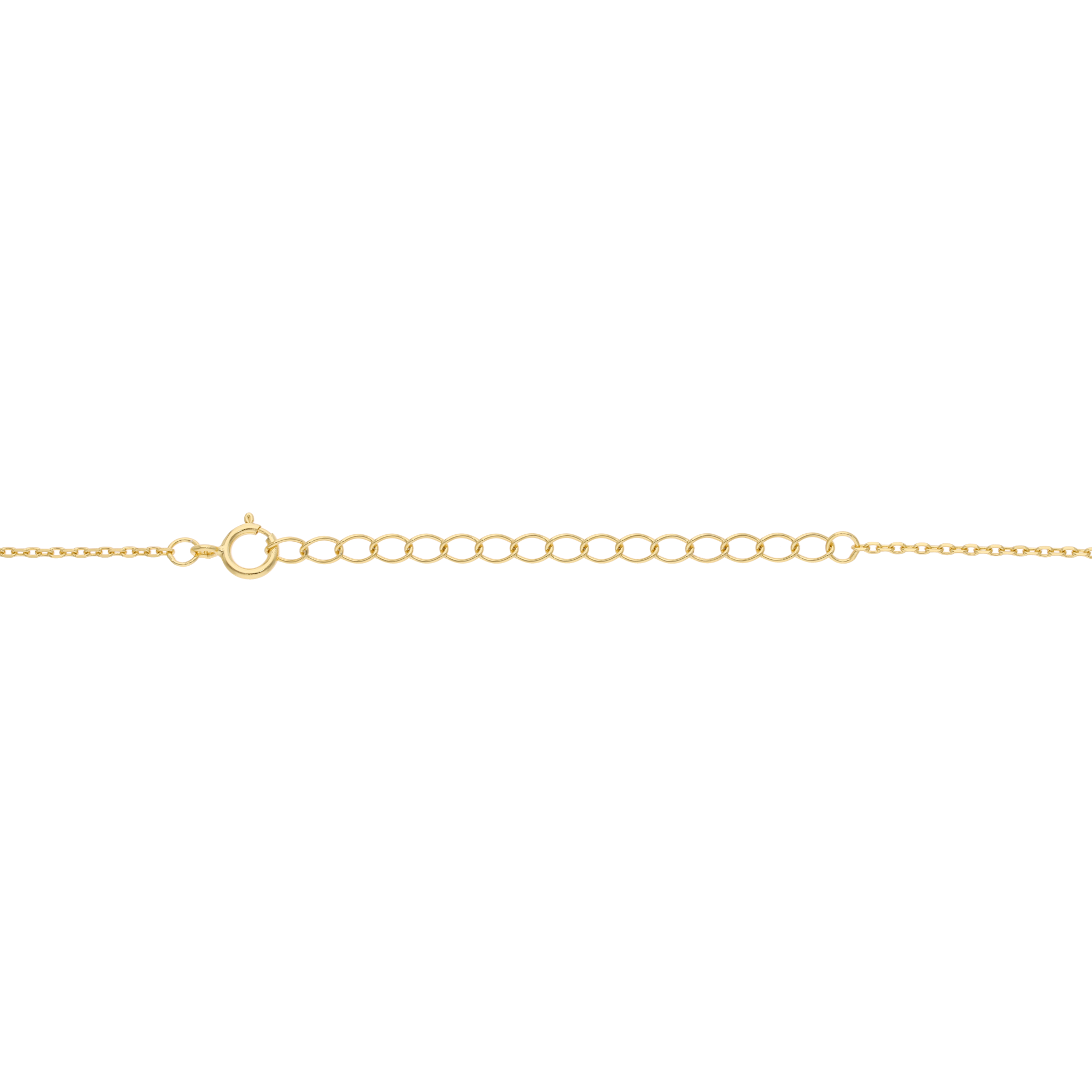 Collar circonia mini plata