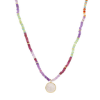 Collar San Benito semipreciosas plata