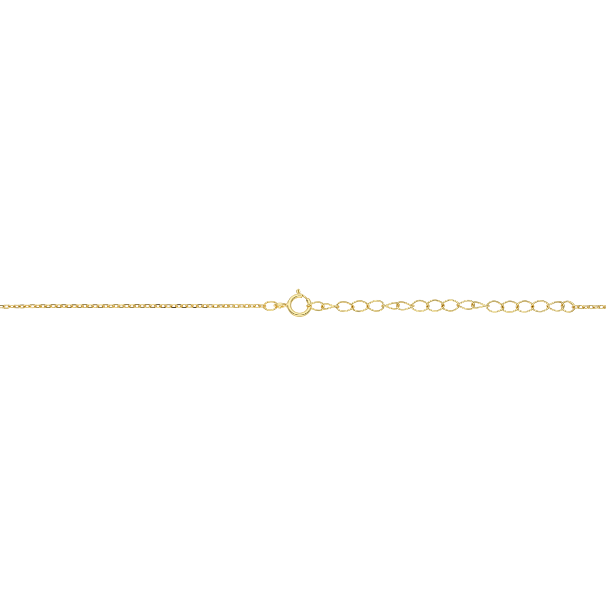 Collar medalla Guadalupe con bisel de circonias