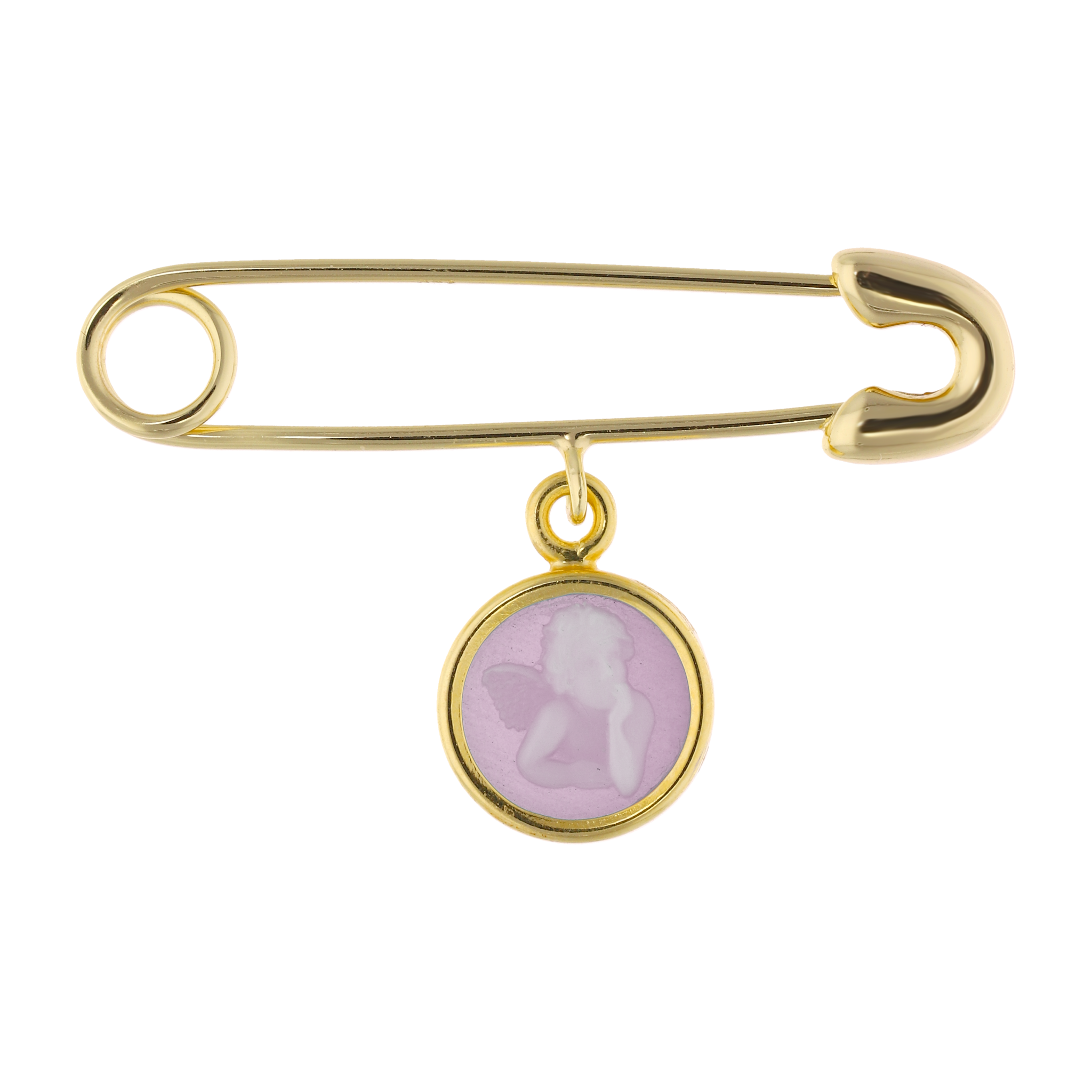 Seguro ángel ágata plata