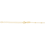 Collar medalla Guadalupe ágata y circonias plata