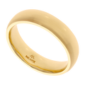 Argollas sólidas lisas oro amarillo 14K