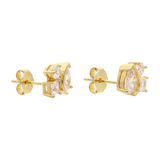 Set anillo y broquel circonias multishape plata