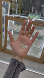 3 escapulario redondo plata Virgen del Carmen, Sagrado Corazón y dijes colgantes