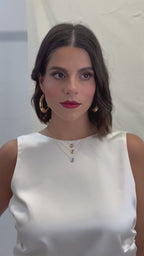 Collar dije dona 14K