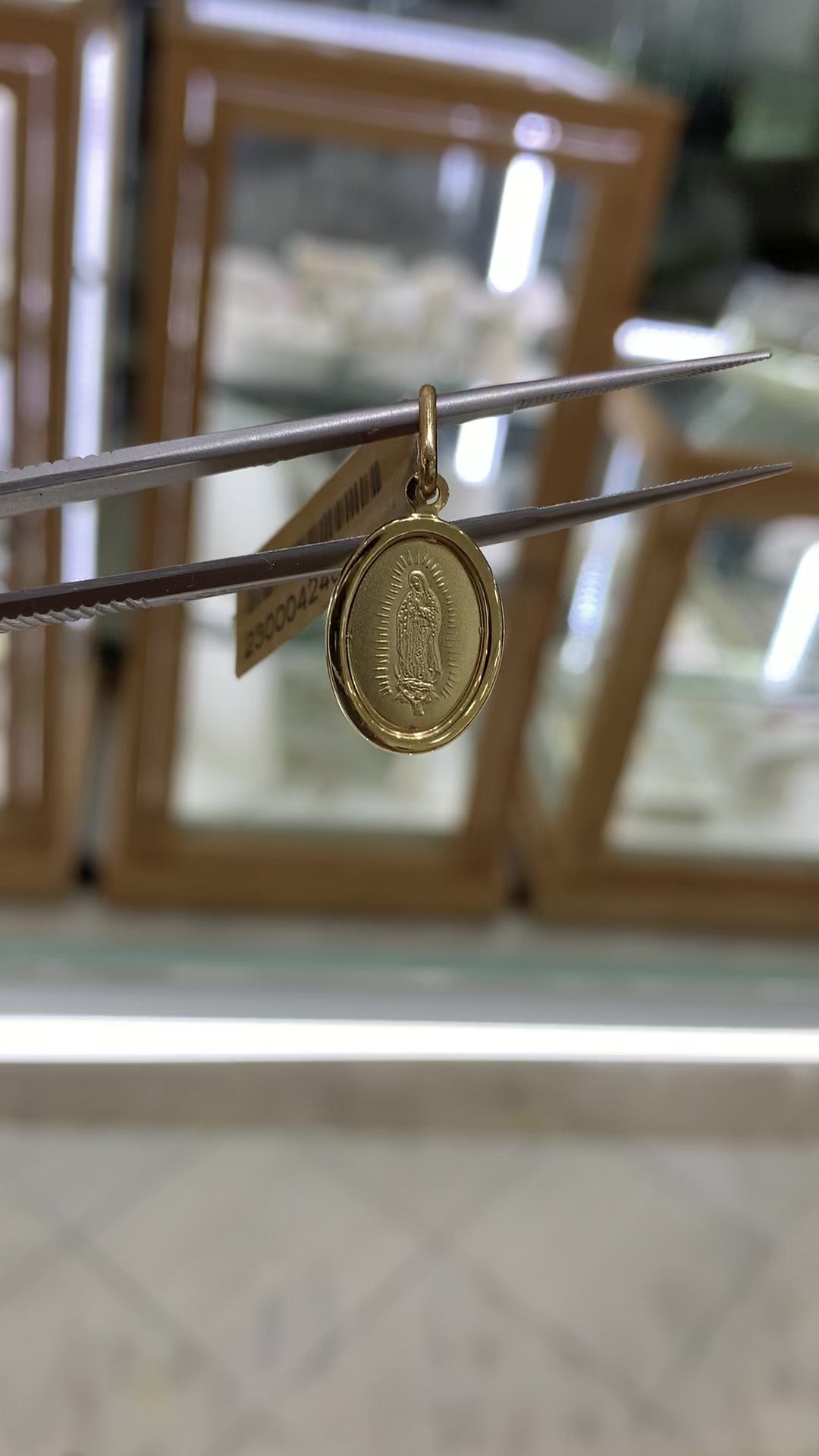 Medalla Guadalupe 14K