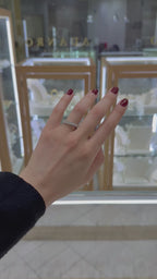 Media churumbela diamantes 14K