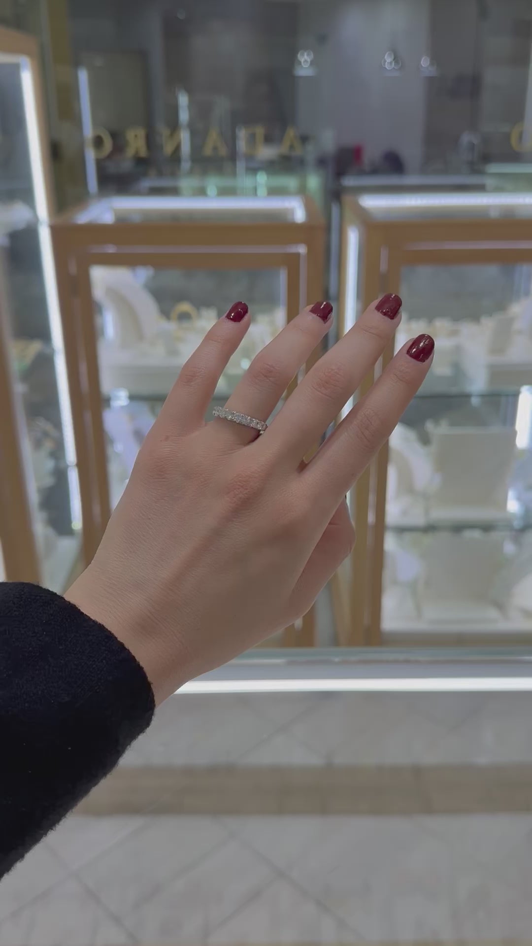 Media churumbela diamantes 14K