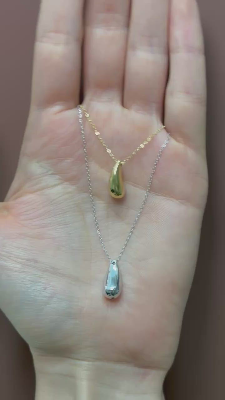 Collar dije gota 14K