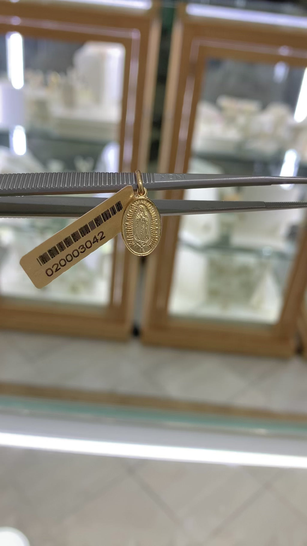 Medalla Guadalupe 14K