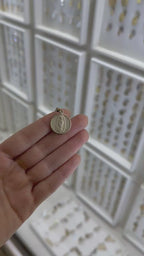 Medalla Guadalupe 14K