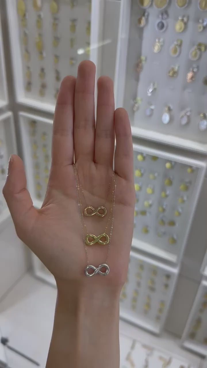 Collar dije infito 14K