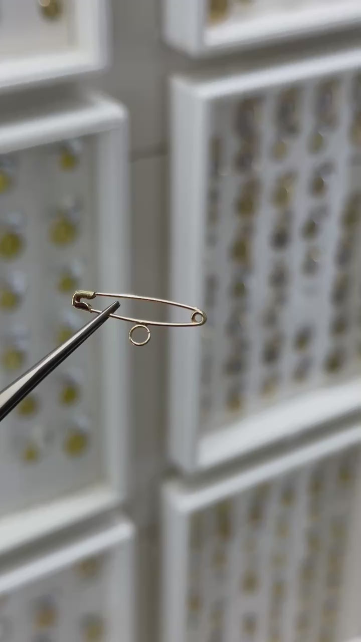 Seguro oro amarillo 10K