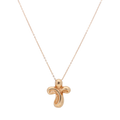 Collar dije cruz 14K