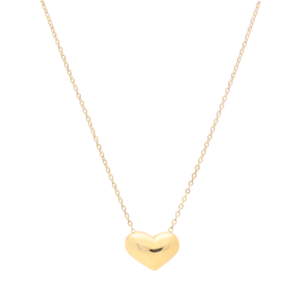 Collar dije corazon 14K