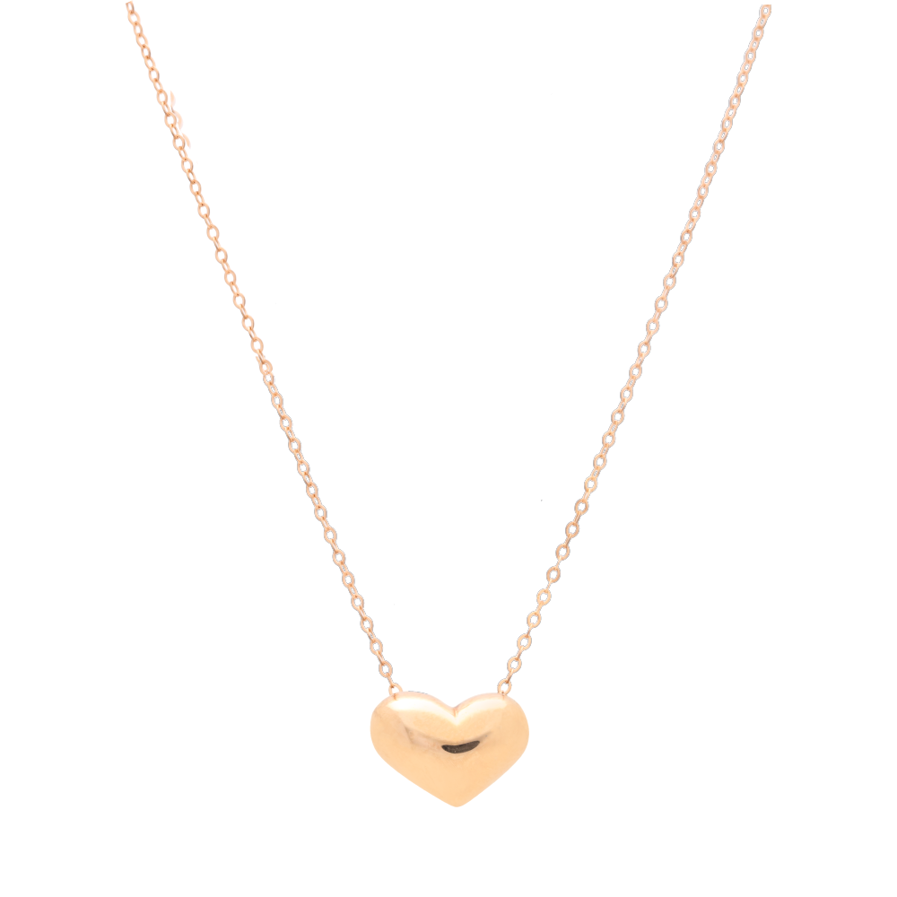 Collar dije corazon 14K