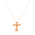 Collar dije cruz 14K