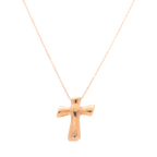Collar dije cruz 14K