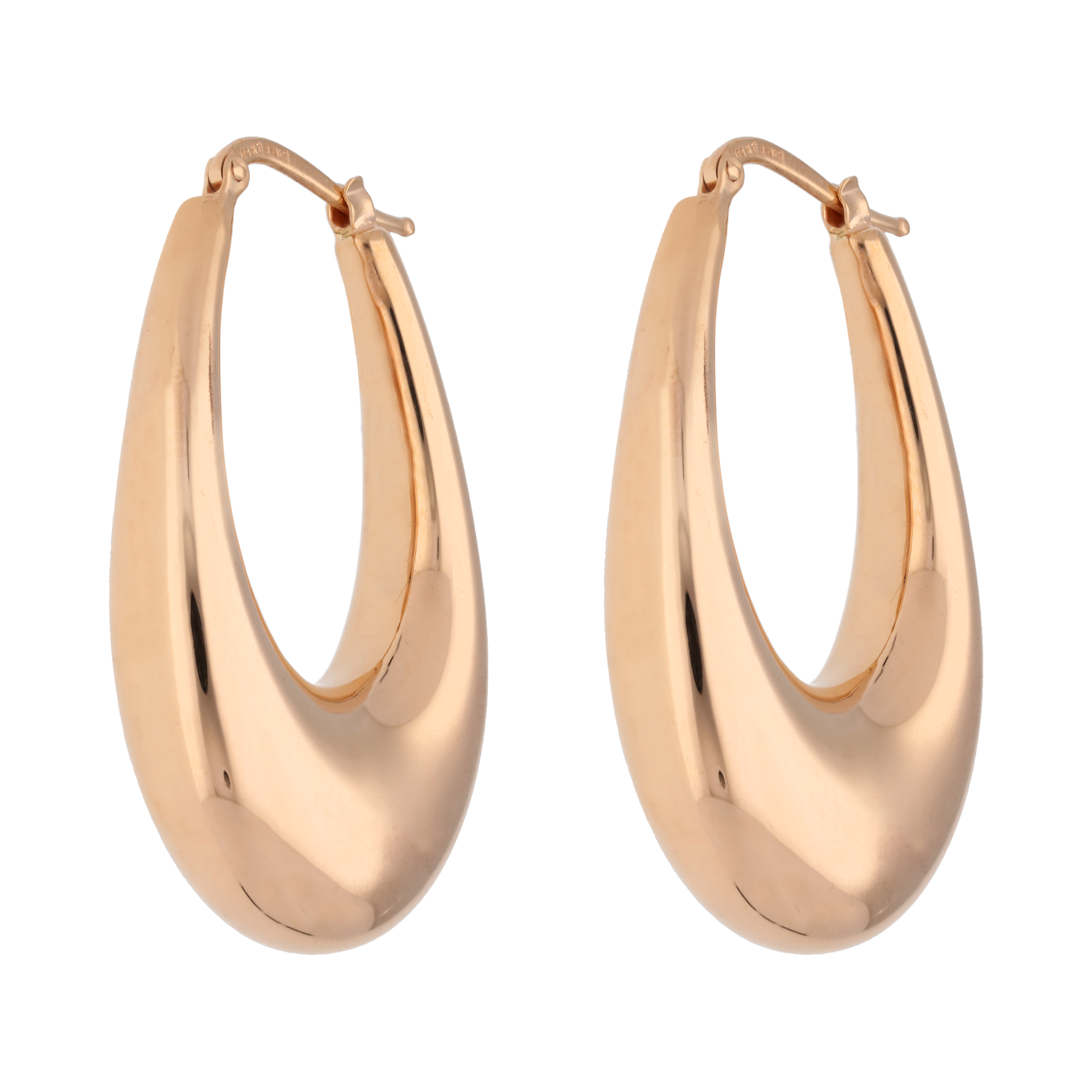 Arracadas largas 14K