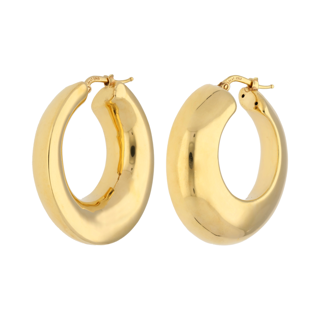 Arracadas oreja 14K