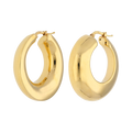 Arracadas oreja 14K