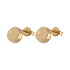 Broquel aplastado 14K