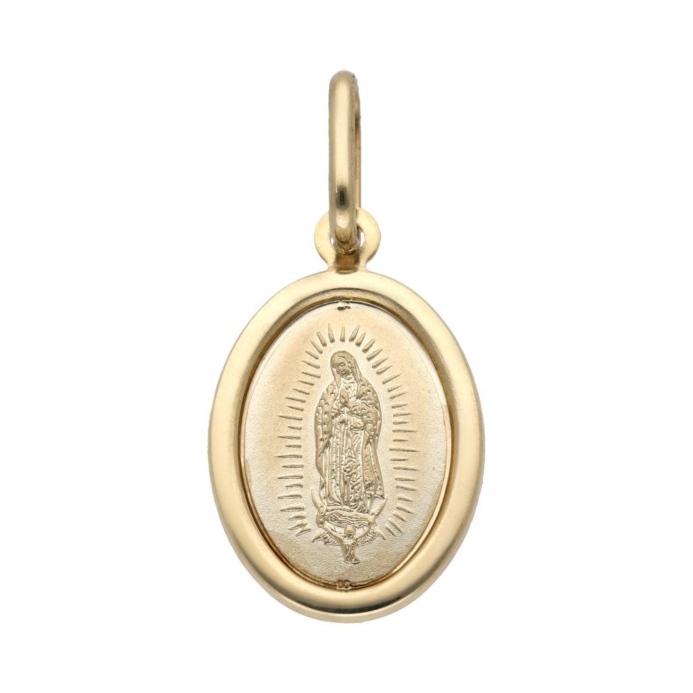 Medalla Guadalupe 14K