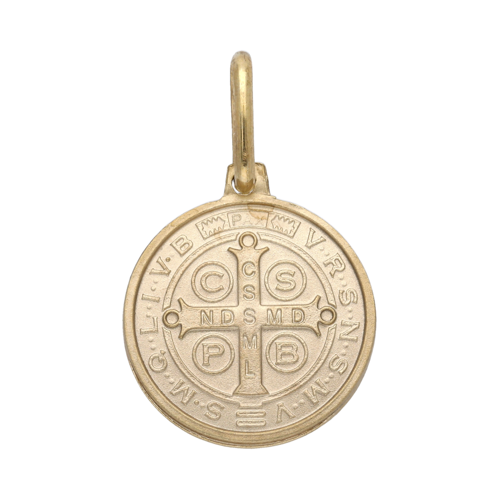 Medalla de San Benito 14K