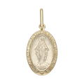 Escapulario oval Virgen Milagrosa