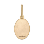 Medalla Milagrosa oval 14K