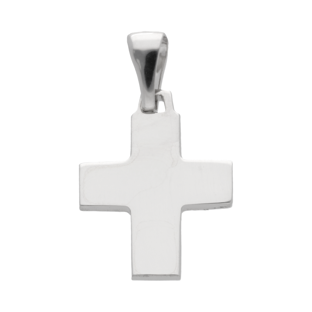 Cruz lisa 14K