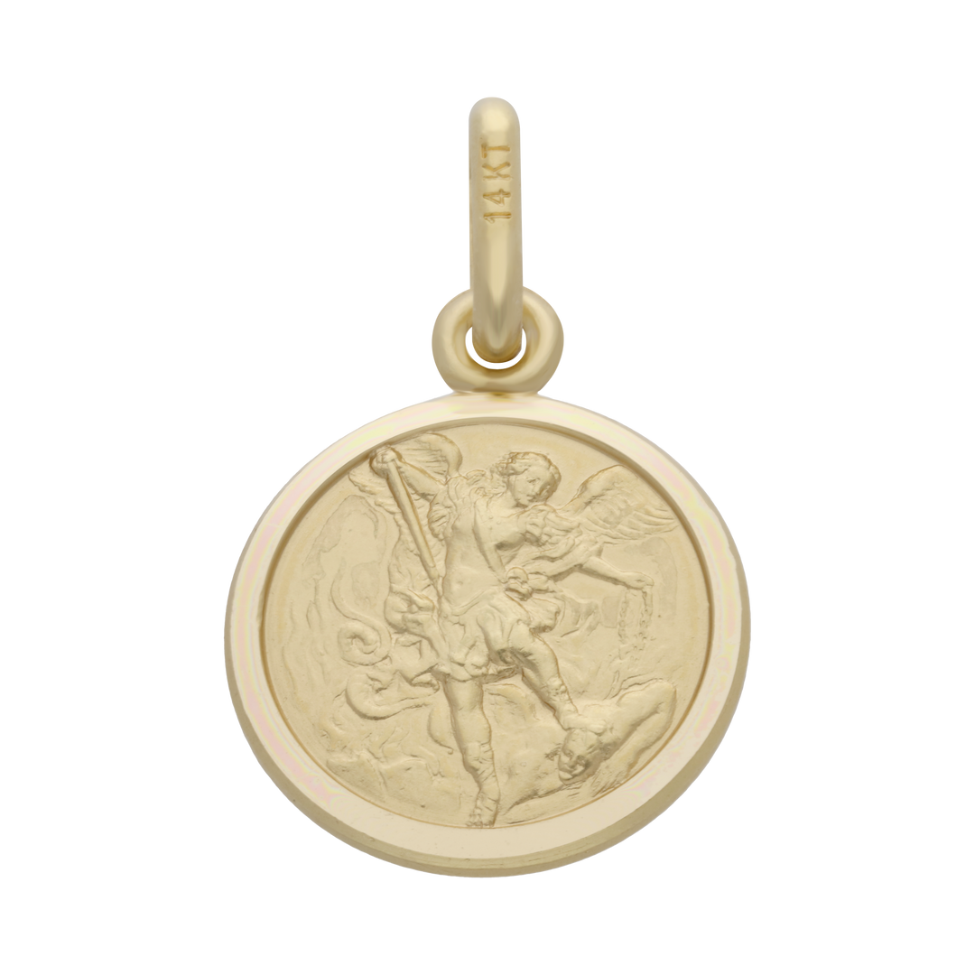 Medalla San Miguel Arcangel 14K