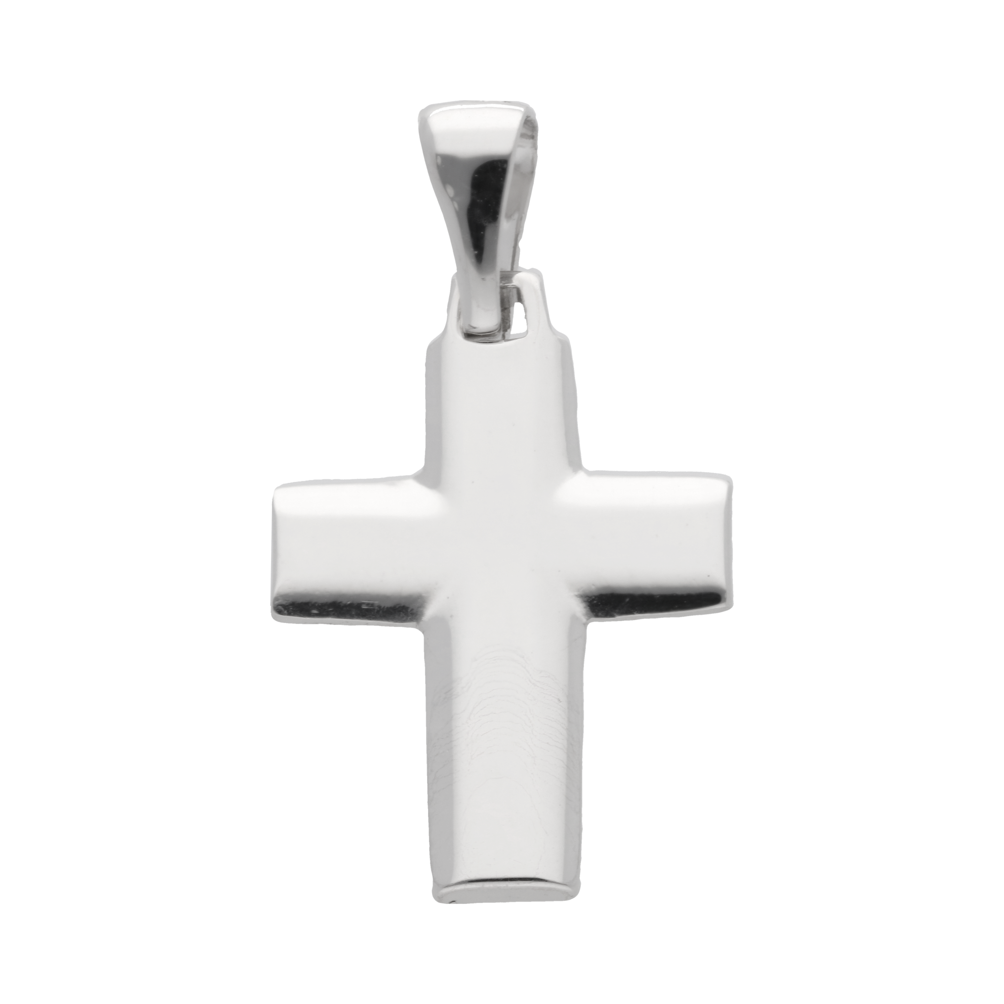 Cruz lisa 14K