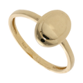 Anillo oval 14K