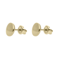 Broquel boton 14K