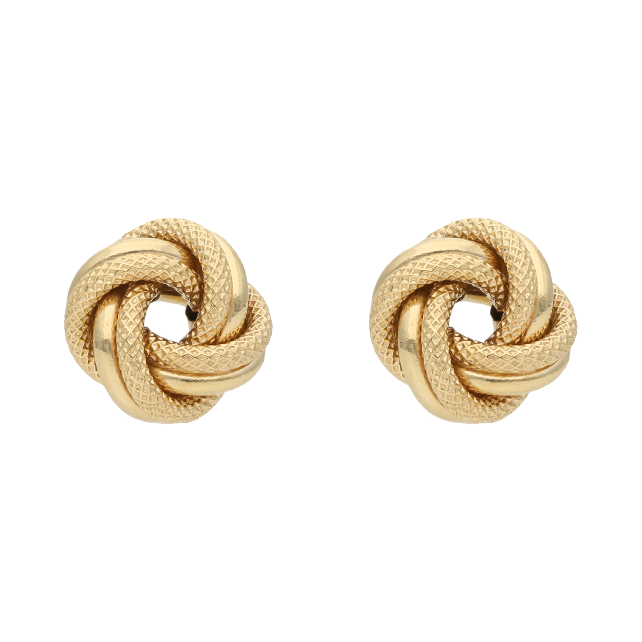 Broquel nudo textura 14K